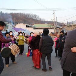 안계면 도덕1리 대보름 행사