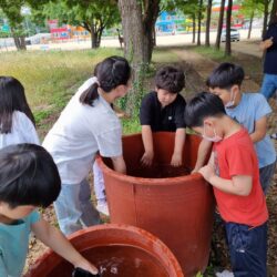 점곡마을학교 4차시 - 텃밭가꾸기