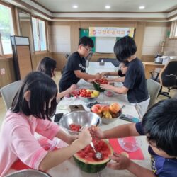 구천마을학교 17차시 - 여름과일 알아보기